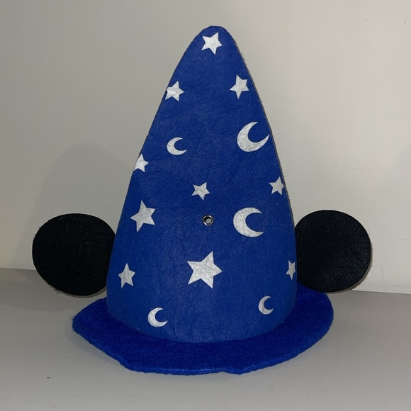 Disney Live Wizard Sorcerer Mickey Mouse Ears Felt hat - Picture 2 of 4